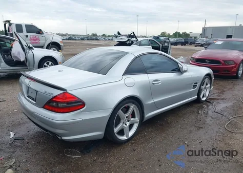 2007 Mercedes-Benz Sl 55 Amg z USA, uszkodzony, nr VIN WDBSK72F37F123343